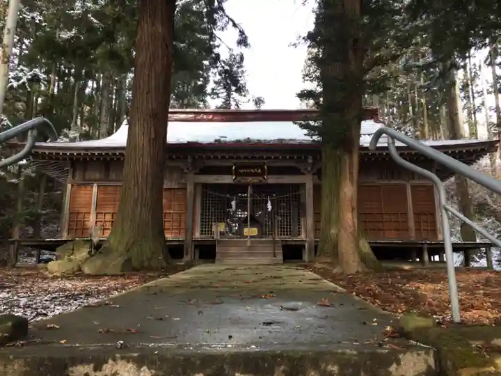 飯縄神社 里宮(皇足穂命神社)の本殿・本堂