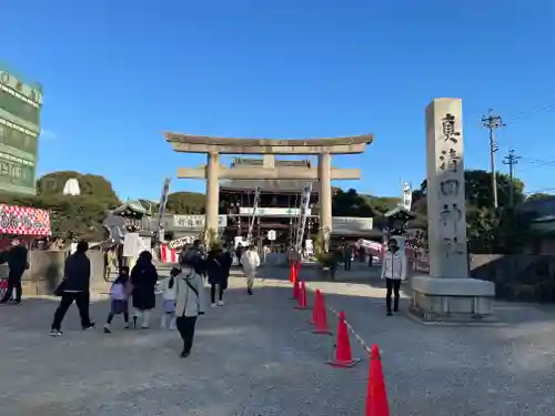 真清田神社の鳥居