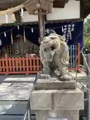 中津瀬神社の狛犬