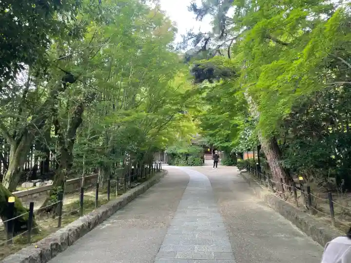 宇治上神社の庭園