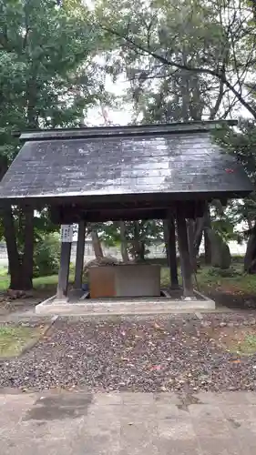 東川神社の手水舎