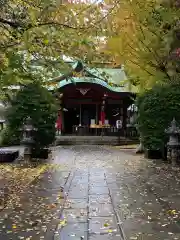 市谷亀岡八幡宮の本殿