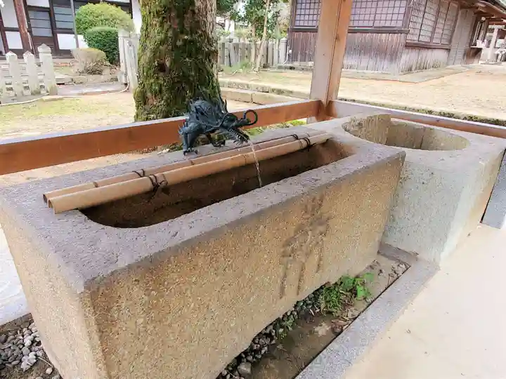 小野住吉神社の手水舎