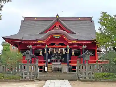 飯香岡八幡宮の本殿・本堂