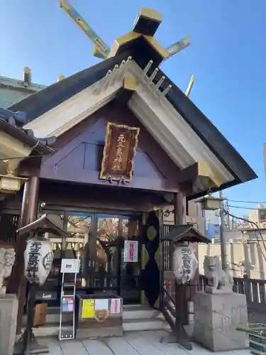 元三島神社の本殿・本堂