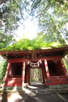 戸隠神社奥社の山門・神門