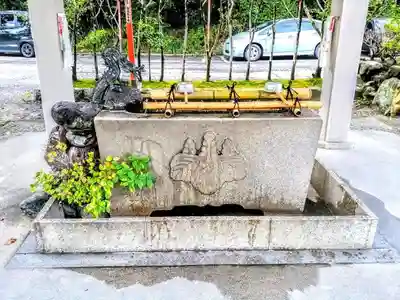 住吉神社（入水神社）の手水舎