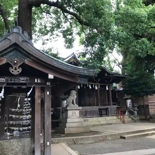 中目黒八幡神社の狛犬