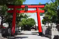 開口神社の鳥居