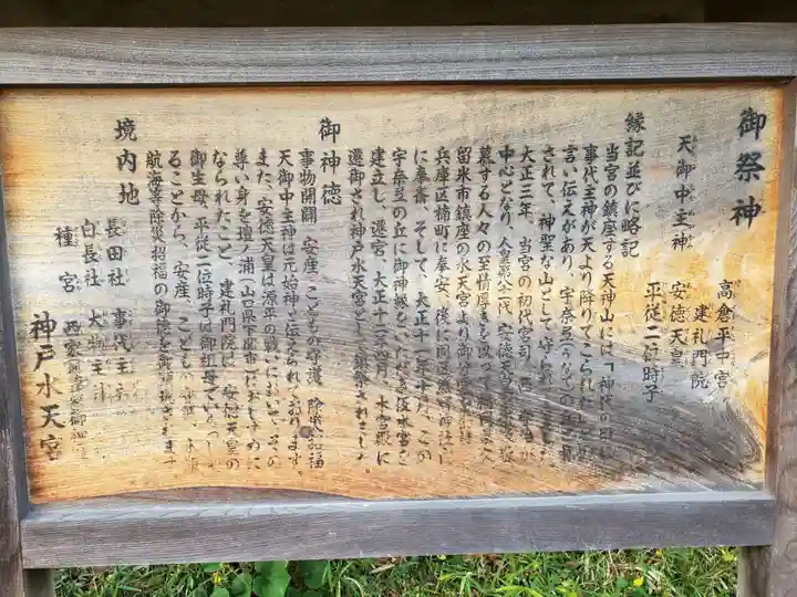 神戸水天宮の歴史