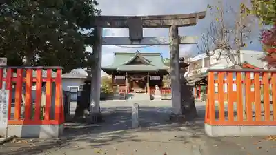 雷電神社の鳥居