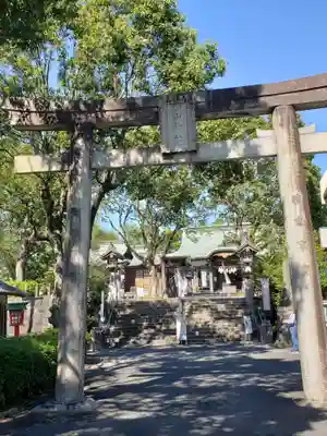 四山神社の鳥居
