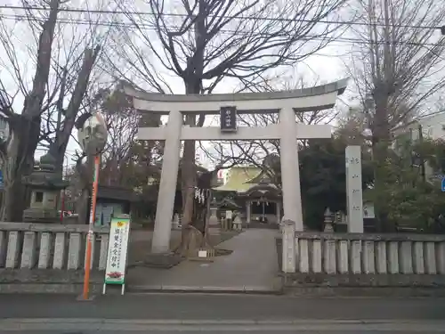 戸部杉山神社の鳥居