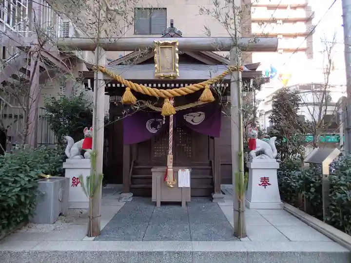 茶ノ木神社の鳥居