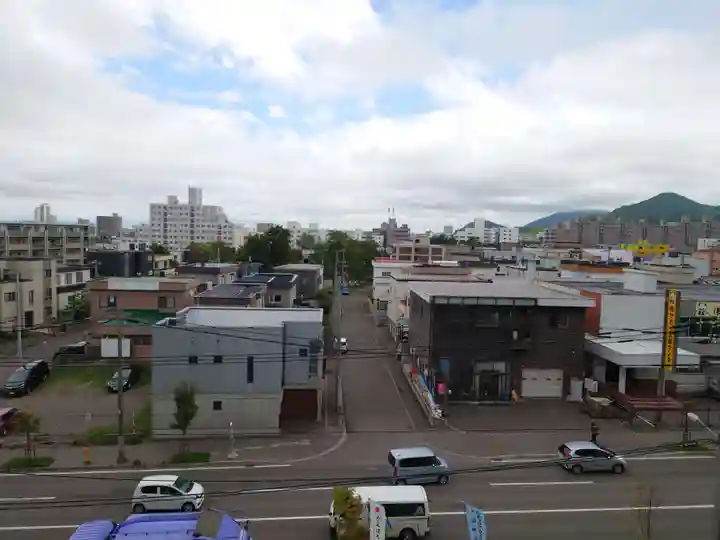 上手稲神社の周辺
