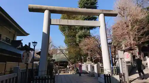 五條天神社の鳥居