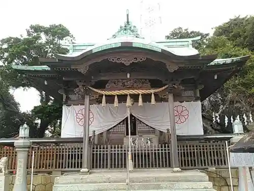和布刈神社の本殿・本堂