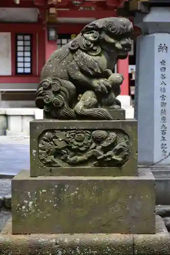 世田谷八幡宮の狛犬