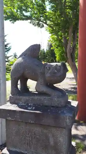 京極八幡神社の狛犬