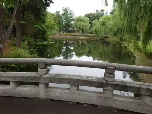 上川神社頓宮の庭園