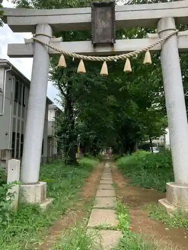 八幡大神の鳥居