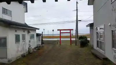 塩見神社の庭園