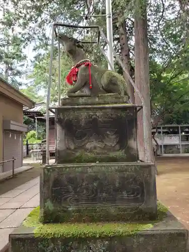 大宮前春日神社の狛犬