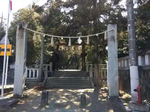 甲斐國一宮 浅間神社の鳥居