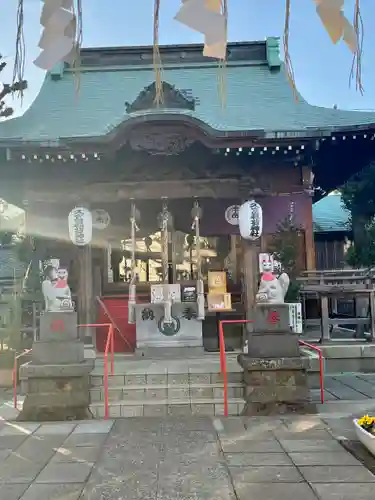 久富稲荷神社の本殿