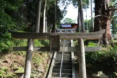 阿久津「田村神社」(郡山市阿久津町)旧社名:伊豆箱根三嶋三社の鳥居