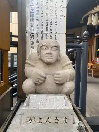 菊名神社の像