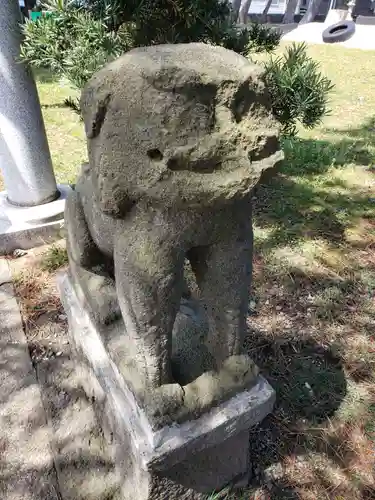 秋葉神社の狛犬