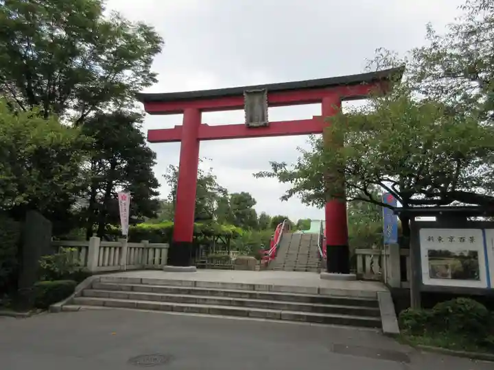 亀戸天神社の鳥居