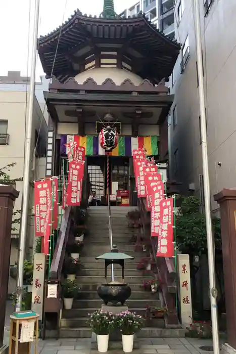 薬研堀不動院(川崎大師東京別院)の御朱印