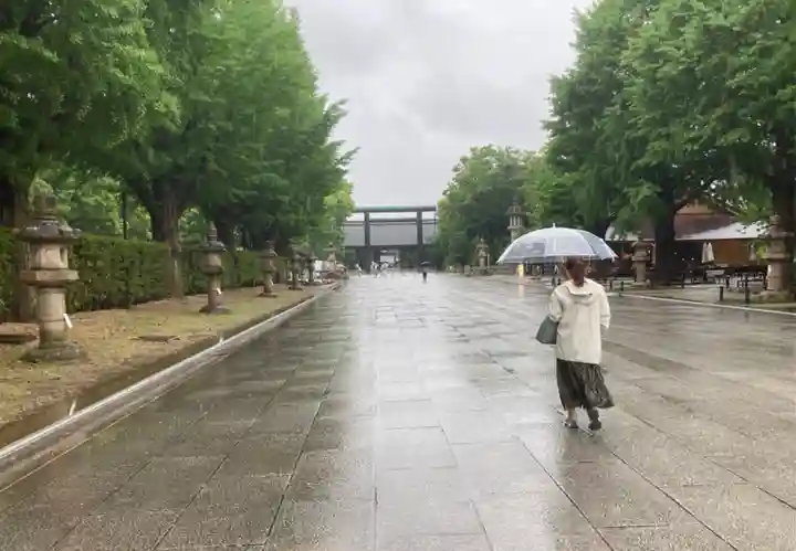 靖國神社の景色