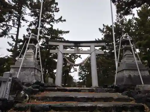 大濱熊野大神社の鳥居