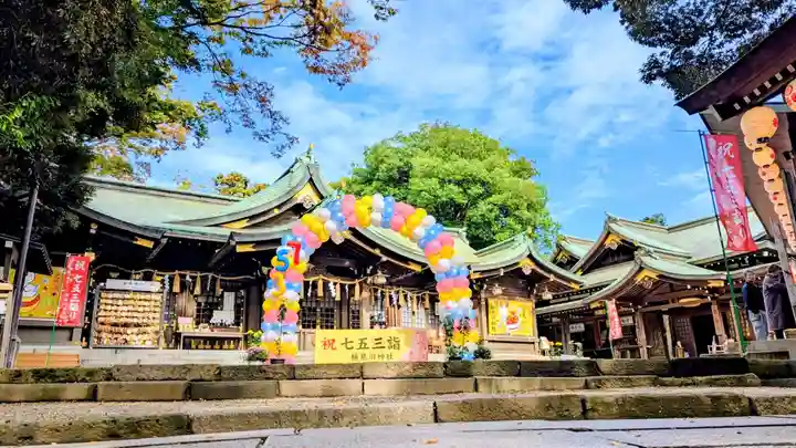 検見川神社の本殿・本堂