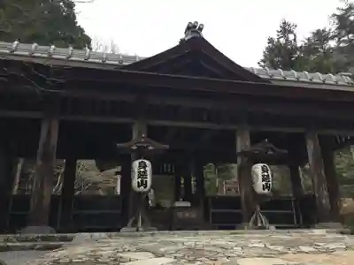 身延山 祖廟拝殿の本殿・本堂