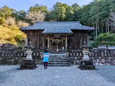 蜂前神社の本殿