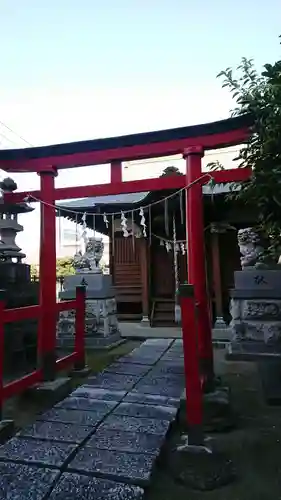 代田神社の鳥居