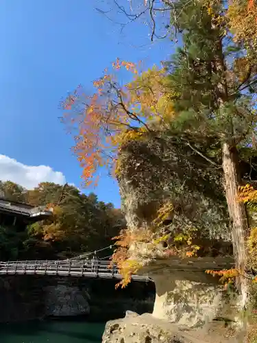 塔のへつりの周辺