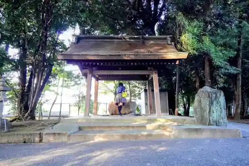 両社宮神社（宮町）の手水舎