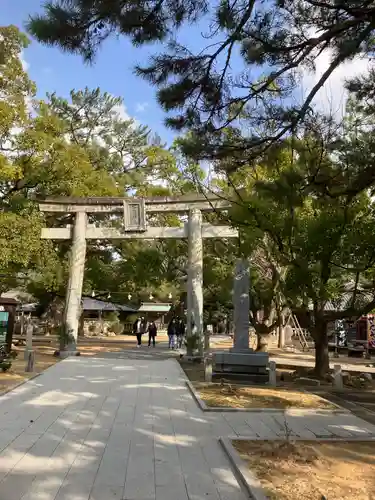 松陰神社の鳥居