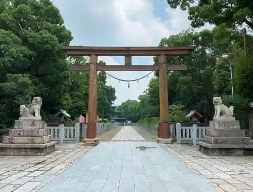 和泉國一之宮　大鳥大社の鳥居