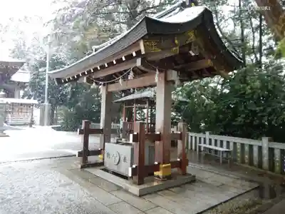 神鳥前川神社の手水舎