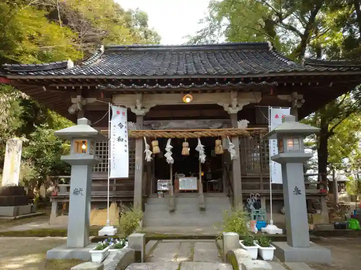 高祖神社の本殿・本堂
