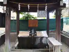 諏訪神社の手水