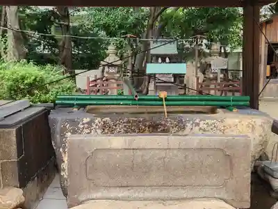 敏馬神社の手水舎