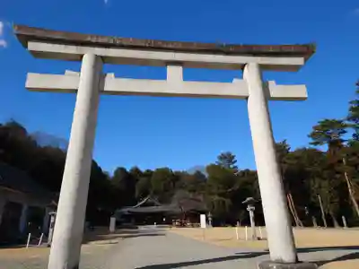 群馬県護国神社の鳥居