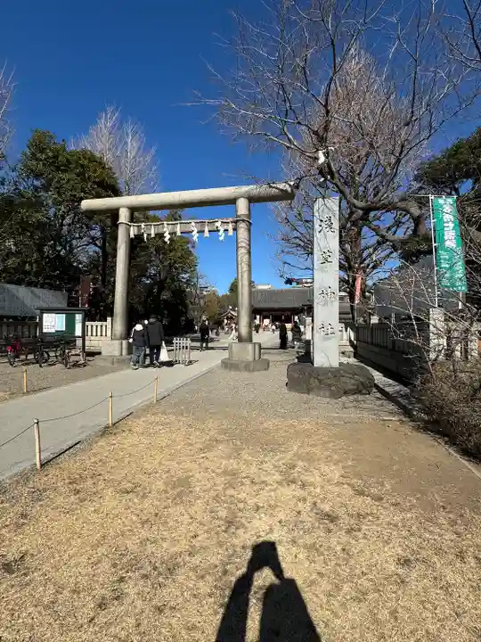 浅草神社の鳥居